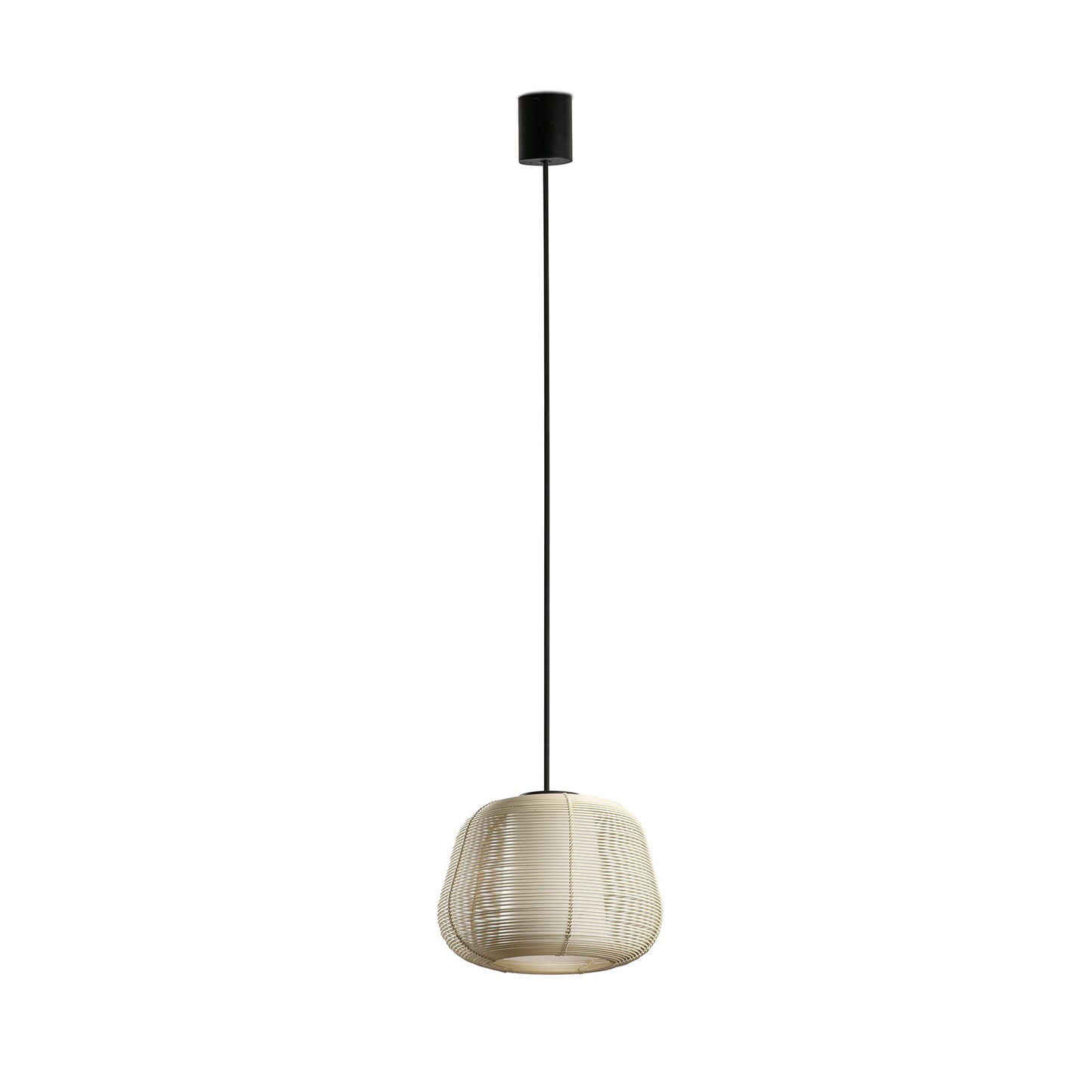 NARITA Beige pendant with canopy
