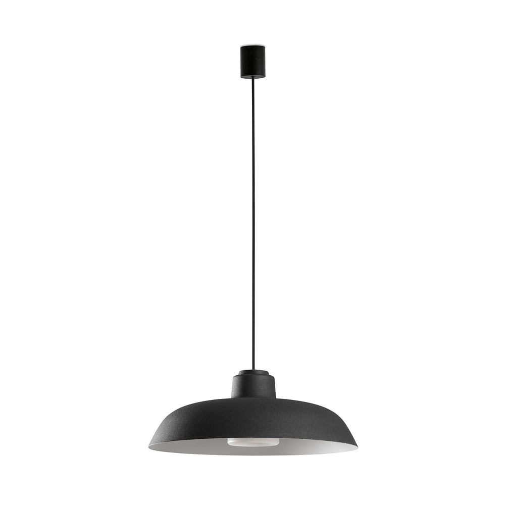 Pendant lamp SAGA PENDANT WITH BLACK FLORON 1xE27