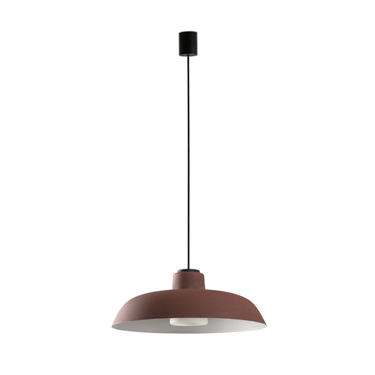 SAGA Reddish brown pendant with canopy