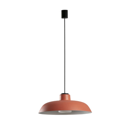 SAGA Orange pendant with canopy