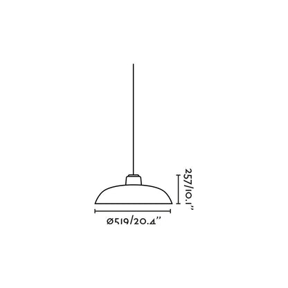 SAGA Orange pendant system