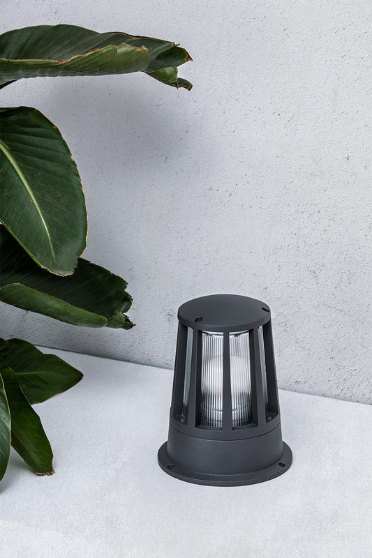 Bollard light SURAT DARK GREY BEACON 1L E27 20W