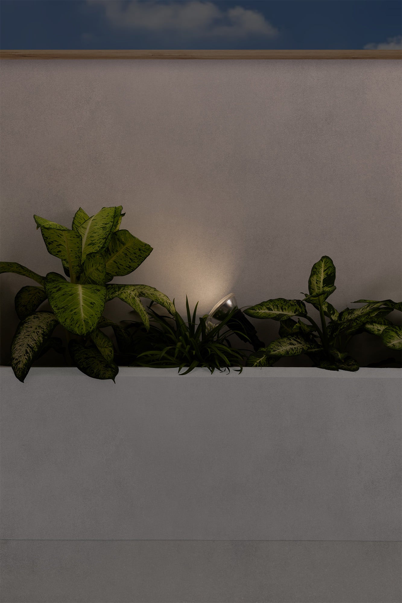 GARTEN-4 Black stake lamp