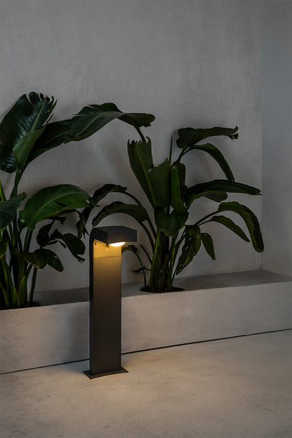 Klamp Dark grey beacon lamp h.660mm