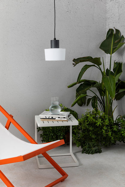MUFFIN Dark grey pendant lamp