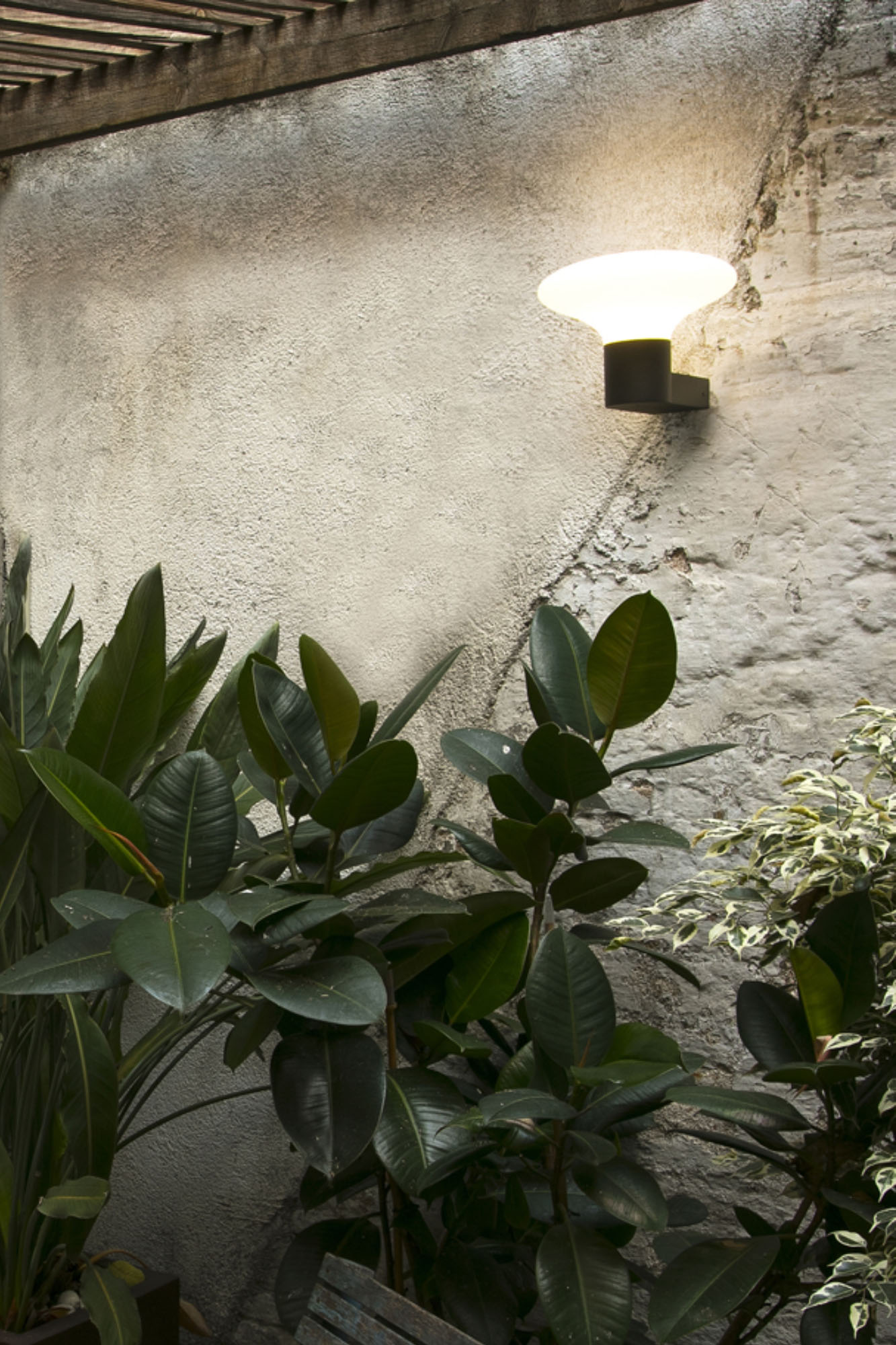 BLUBS Dark grey wall lamp