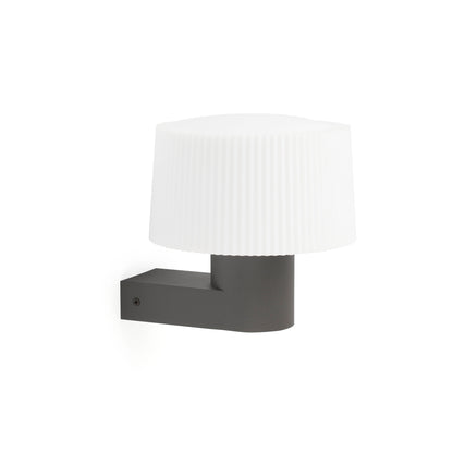 MUFFIN Dark grey wall lamp