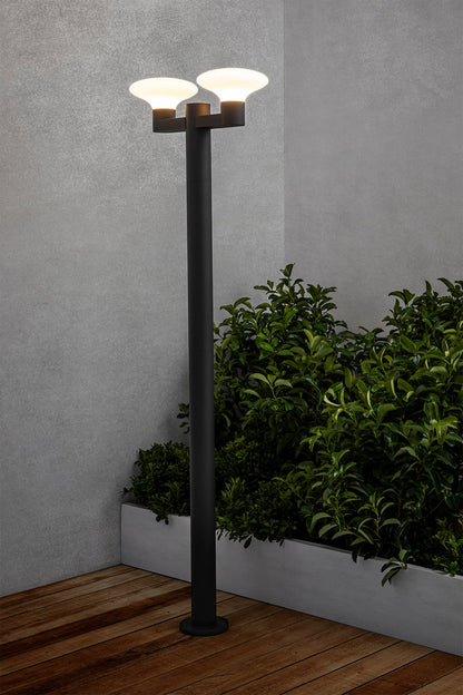 BLUBS 2L Dark grey pole lamp