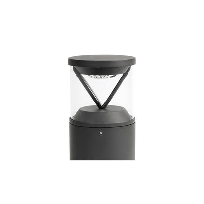 RUSH 250 Dark grey post lamp 2700K 360º wide
