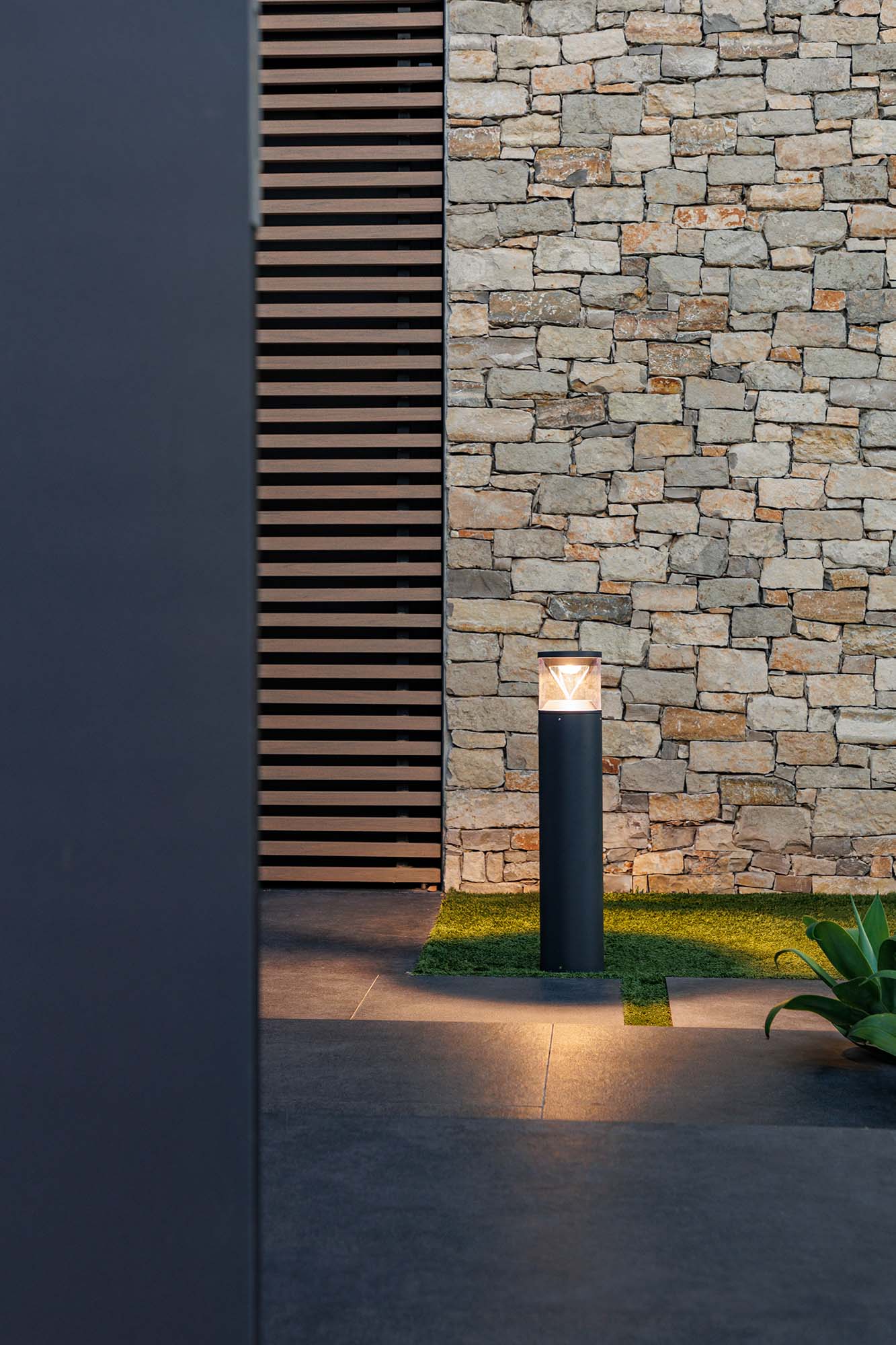 RUSH 800 Dark grey beacon lamp 3000K 360º CASAMBI