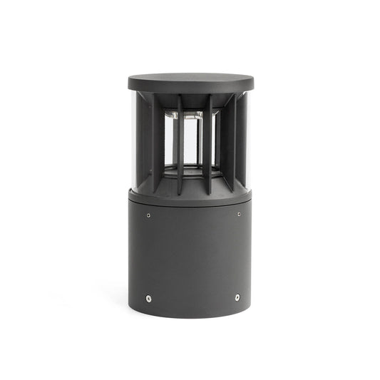 SCREEN 250 Dark grey post lamp 3000K 180º