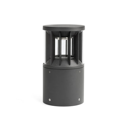 SCREEN 250 Dark grey post lamp 4000K 360º wide
