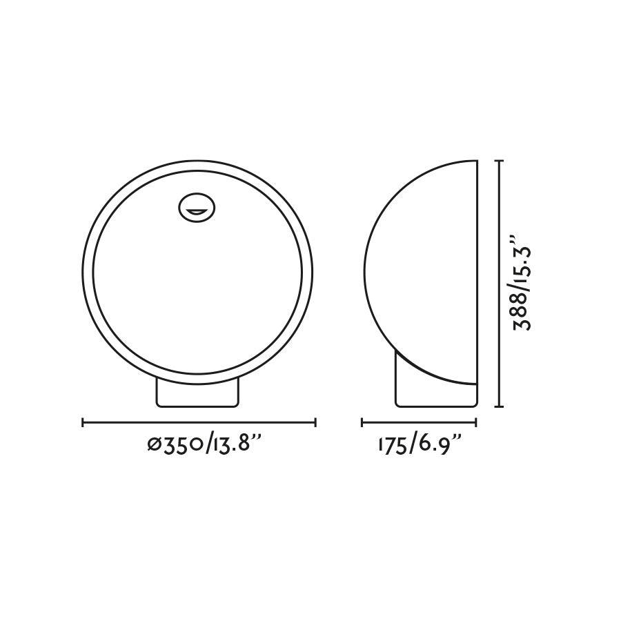 GAIA Grey beacon lamp