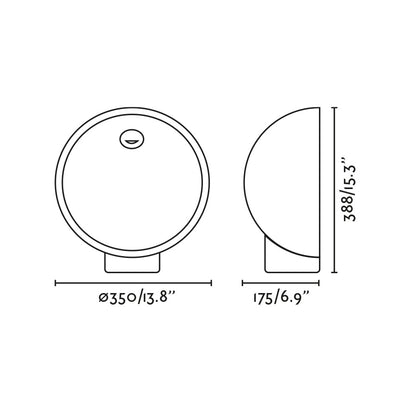 GAIA Grey beacon lamp