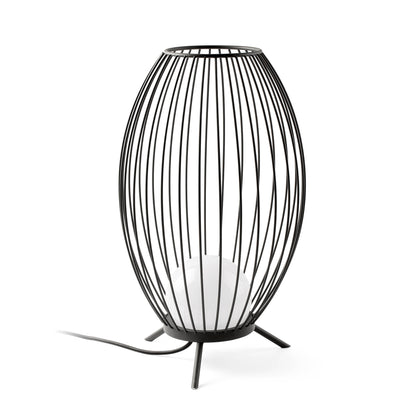 CAGE Dark grey portable lamp