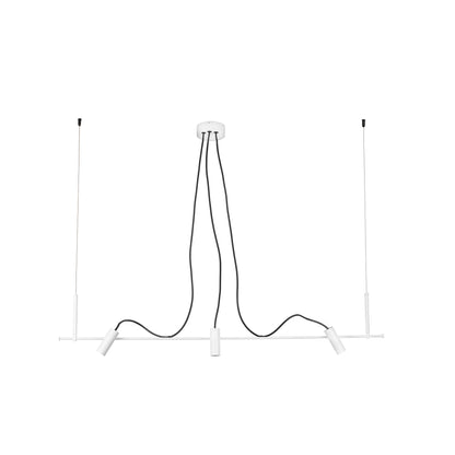 CLAP White linear wall lamp/ceiling 3x6W 3000K 38º