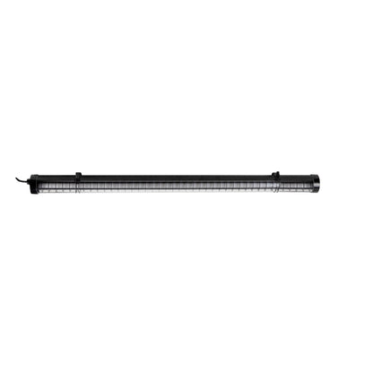 SCUBA LOUVER 1200 Black ceiling lamp 36W