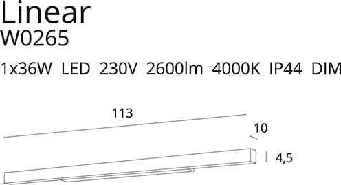 Maxlight W0265 Linear
