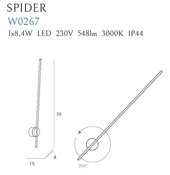 Maxlight W0267 Spider