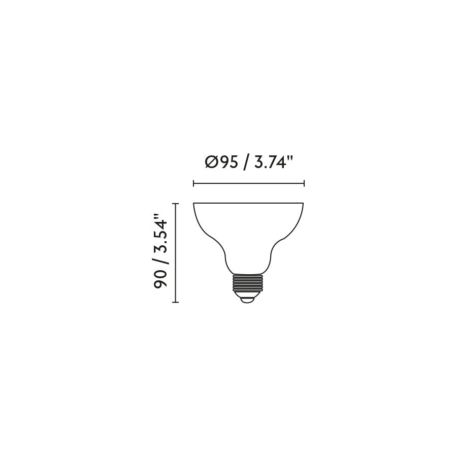 Pirn OSRAM LED E27 PAR30 10W 2700K 36º 633lm HIMMERDATAV