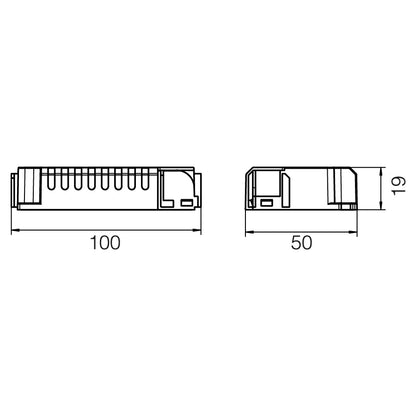 Draiver 10-14W 350mA DC 29-40V TRIAC C