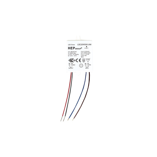 Controlador y transformador DRIVER 11-20W 350mA 100-277V