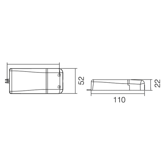 Driver y transformador DRIVER 12-20W 700mA DC 16-28V TRIAC LC