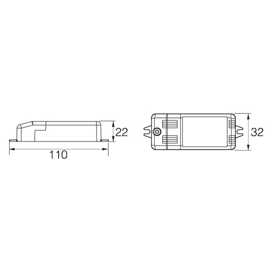 Driver y transformador DRIVER DIM 1-10V 13-20W 250-900mA DC 3-53V UNI