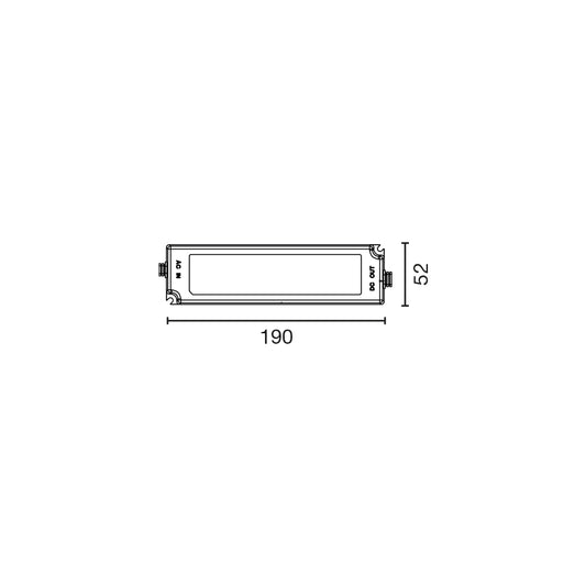 Controlador y transformador 24Vdc 100W IP67 FUENTE DE ALIMENTACIÓN