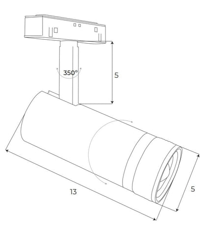 Maxlight M0013Z магнитный зум-рефлектор Zigbee
