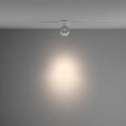 Track luminaire TR084-1-15W4K-D-W