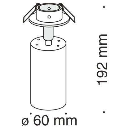 Ceiling luminaire C018CL-01W