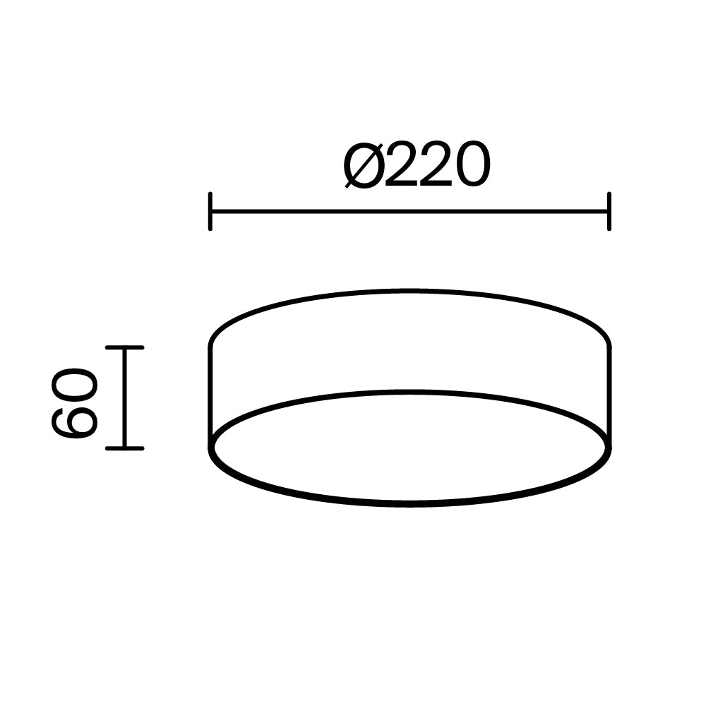 Потолочный светильник C032CL-24W3K-RD-B