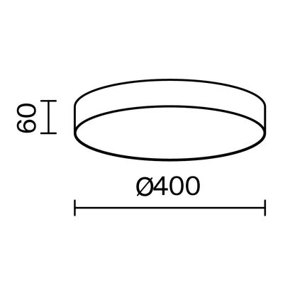 Laevalgusti C032CL-45W3K-RD-MG