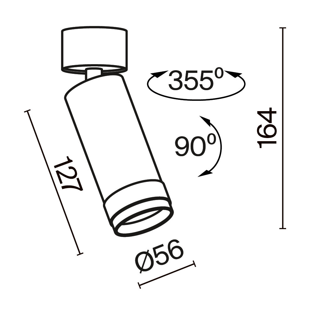 Laevalgusti C055CL-L12W3K-Z-B