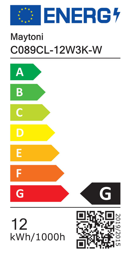 Ceiling luminaire C089CL-12W3K-W