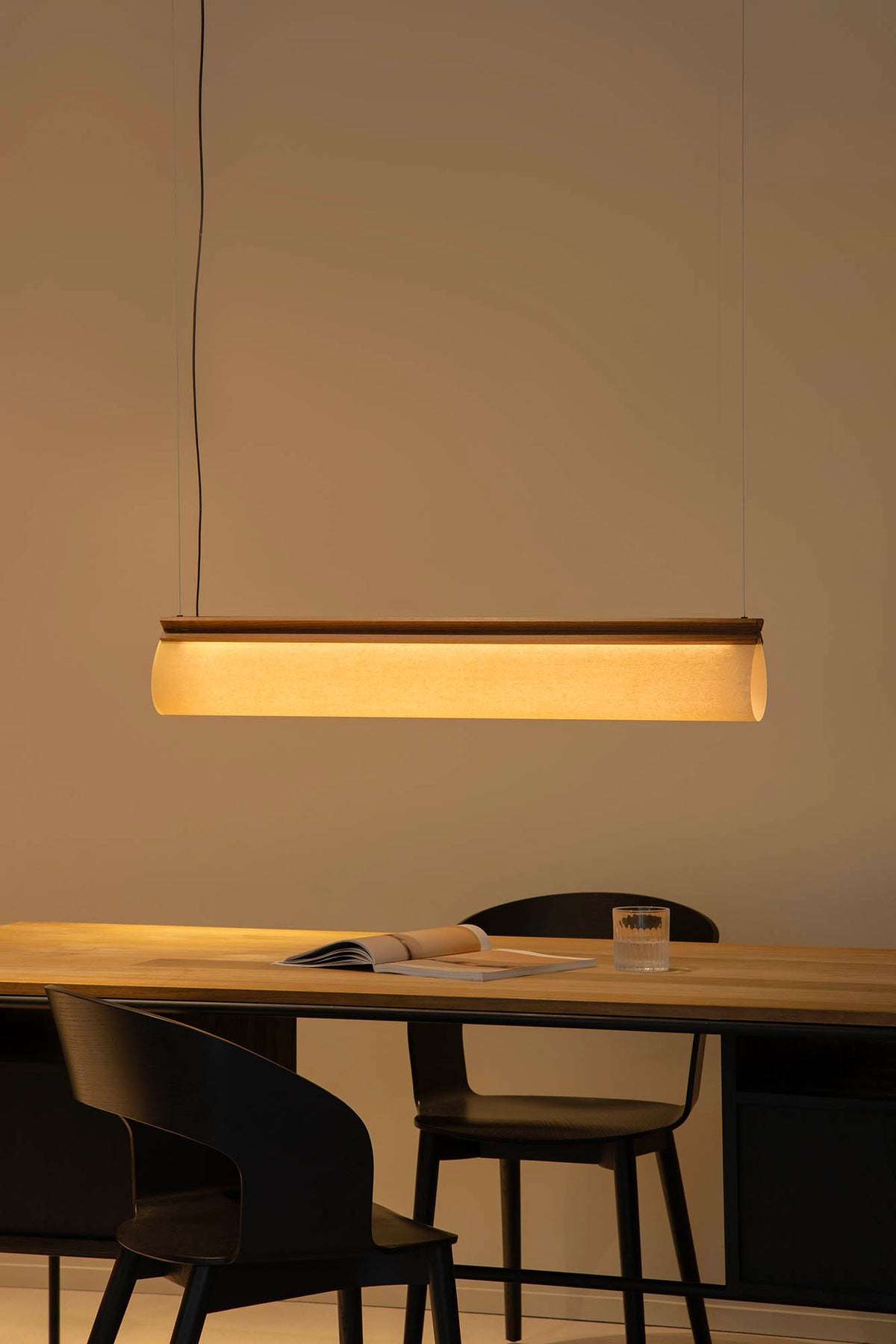 CATA Walnut pendant light