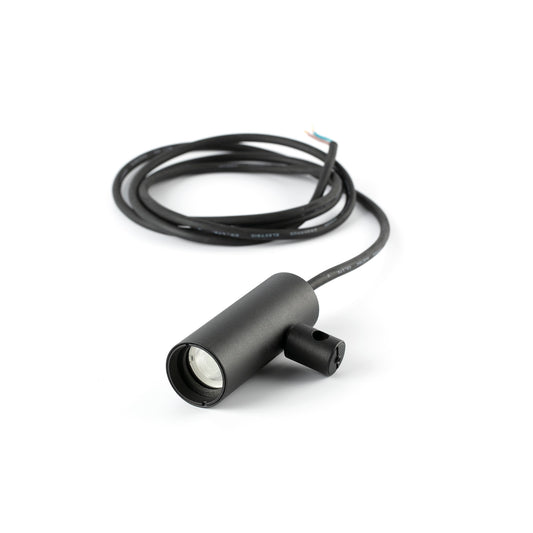 CLAP svart utomhusprojektor med LED, 6 W, 2700 K