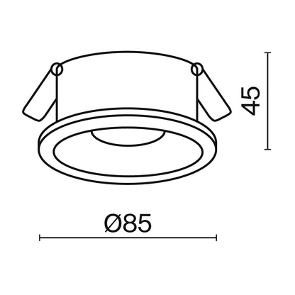 Downlight DL032-2-01B