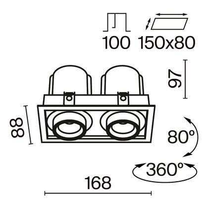 Allvalgusti DL095-02-10W3K-W