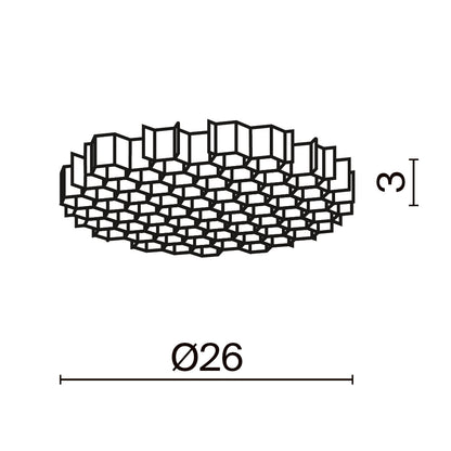 HoneyComb-D26 valgusfilter