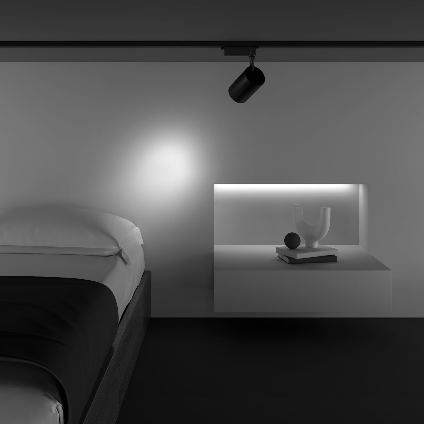 Track Lighting TR003-1-26W3K-S-B