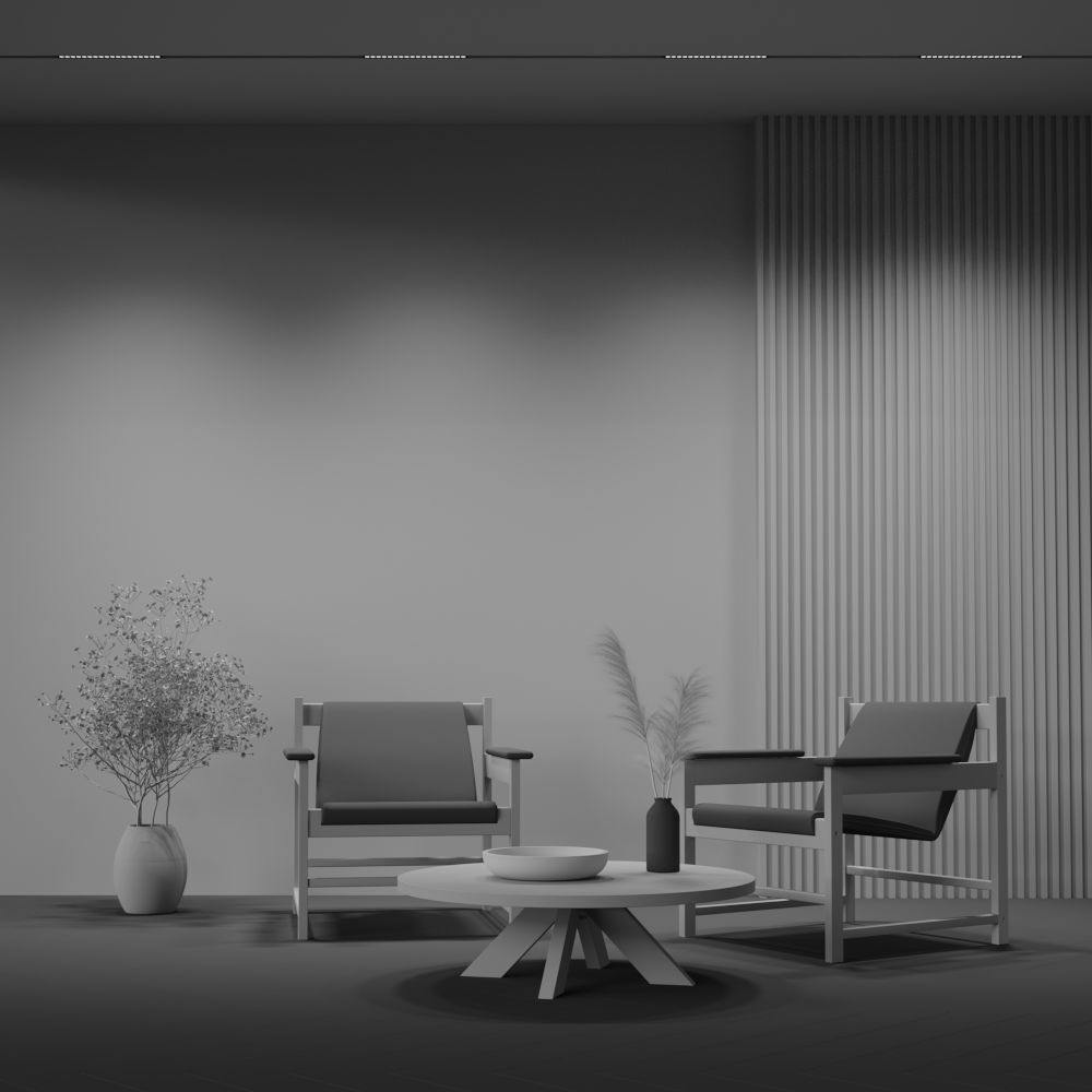 Track luminaire TR031-2-18W3K-B