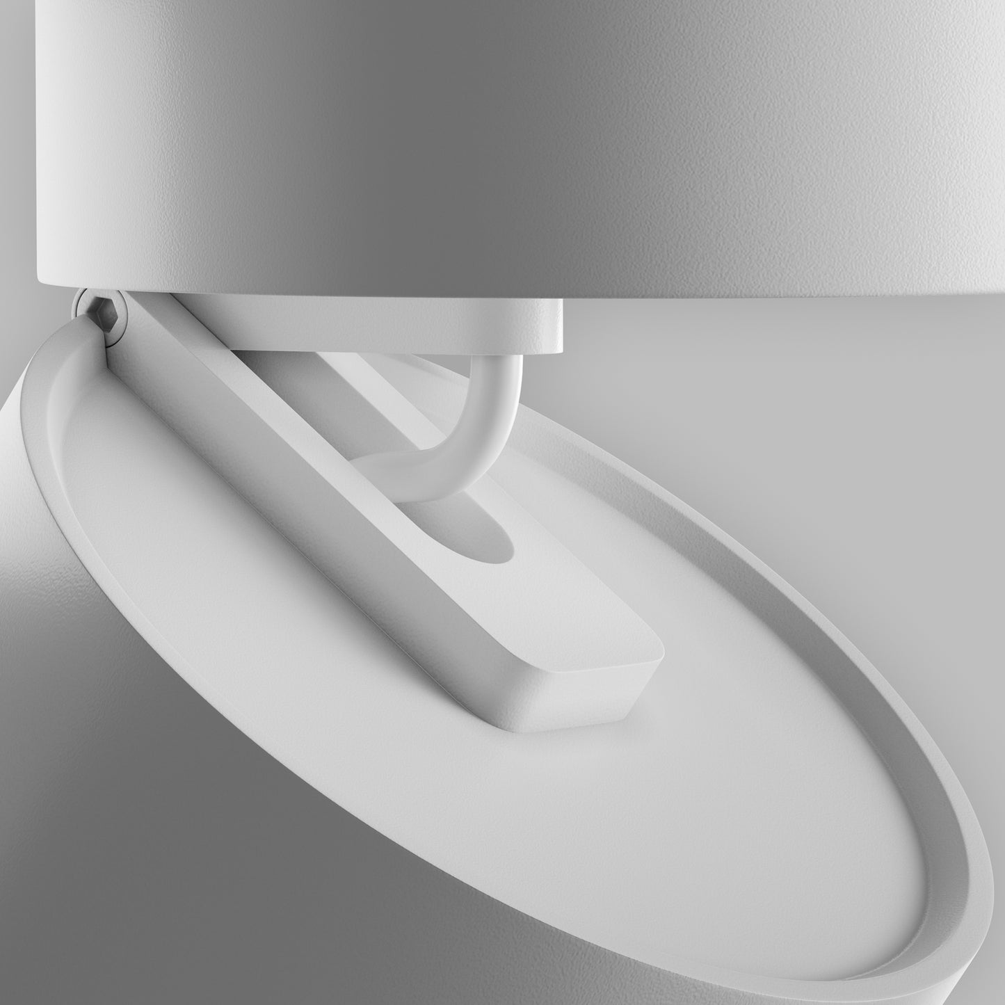 Ceiling luminaire C024CL-12W2.7K-W-1
