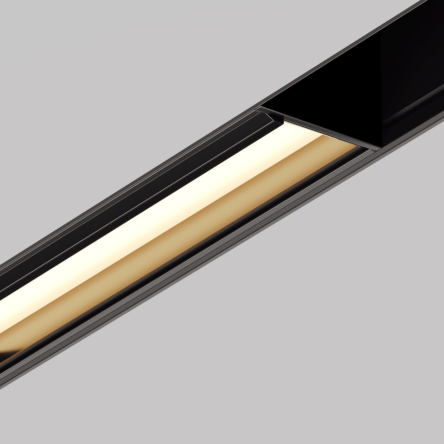 Track luminaire TR106-2-18W3K-B