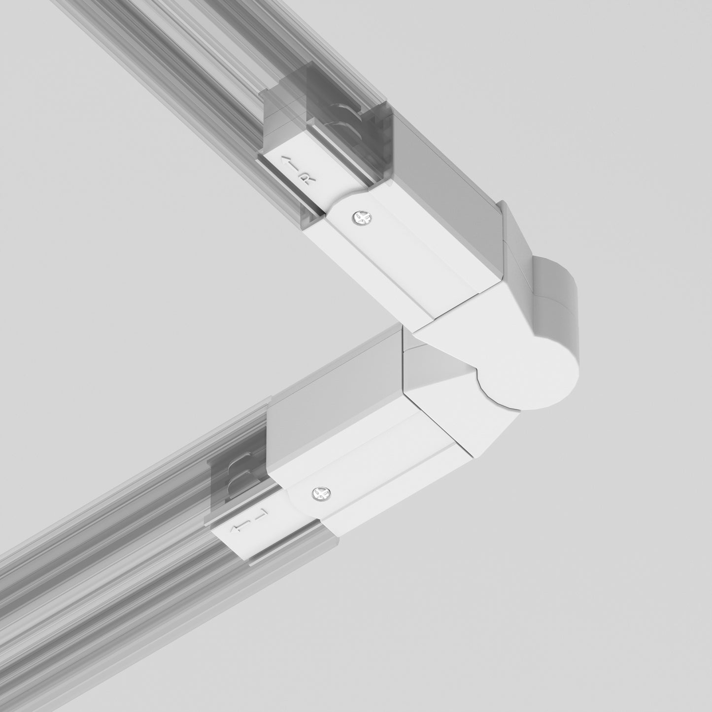 TRA005CS-31W pööratav ühendus Trinity White