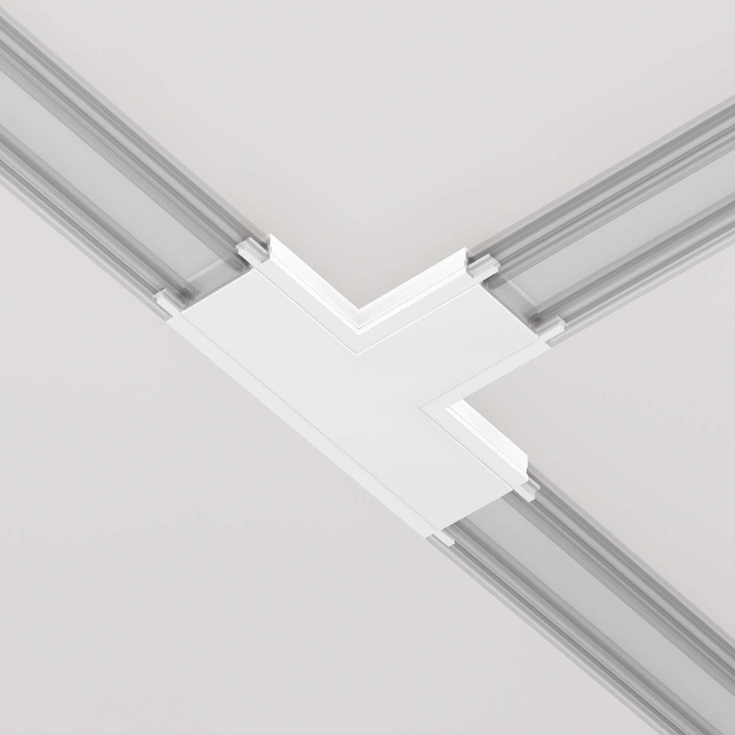 TRA084CT-11W Connector T-shaped Radity White