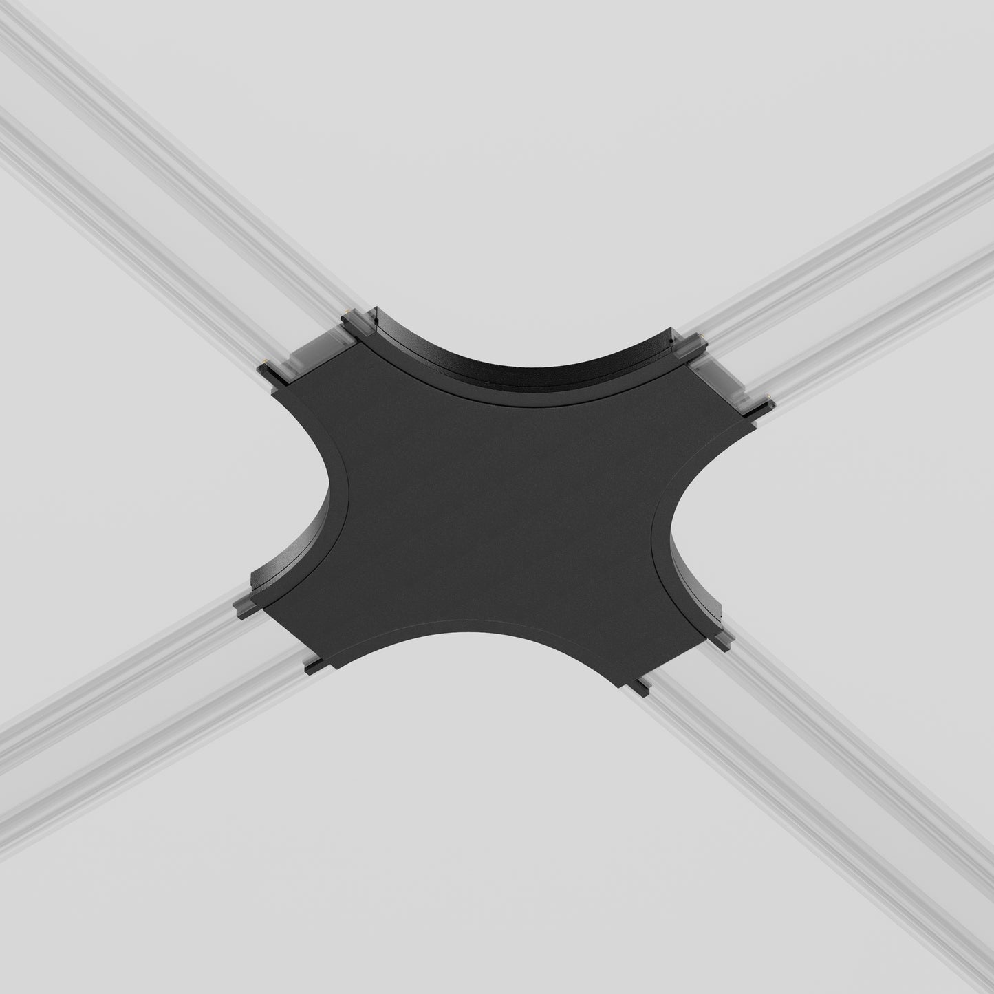 TRA084CX-11B X-shaped Connector Radity Black