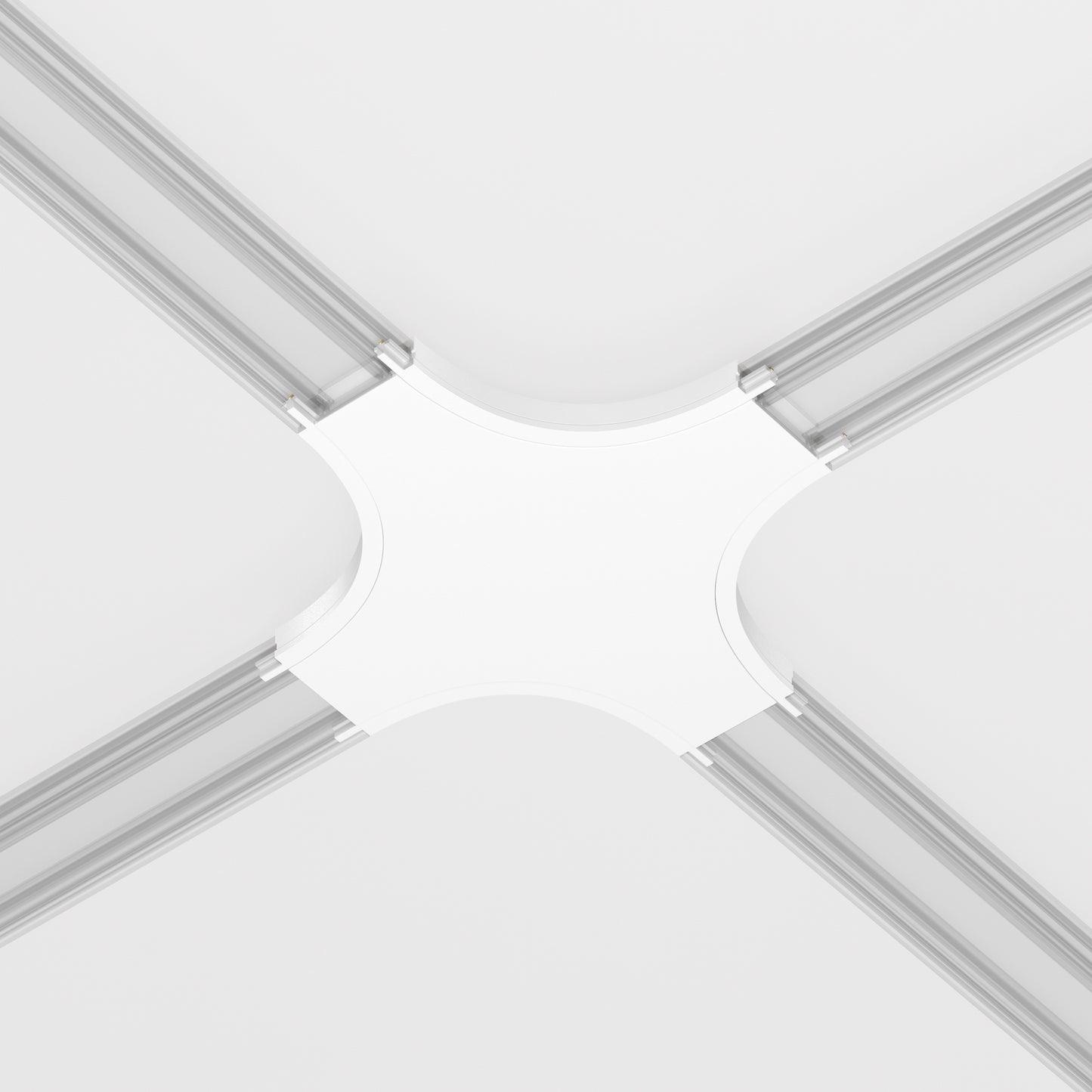 TRA084CX-11W X-shaped Connector Radity White