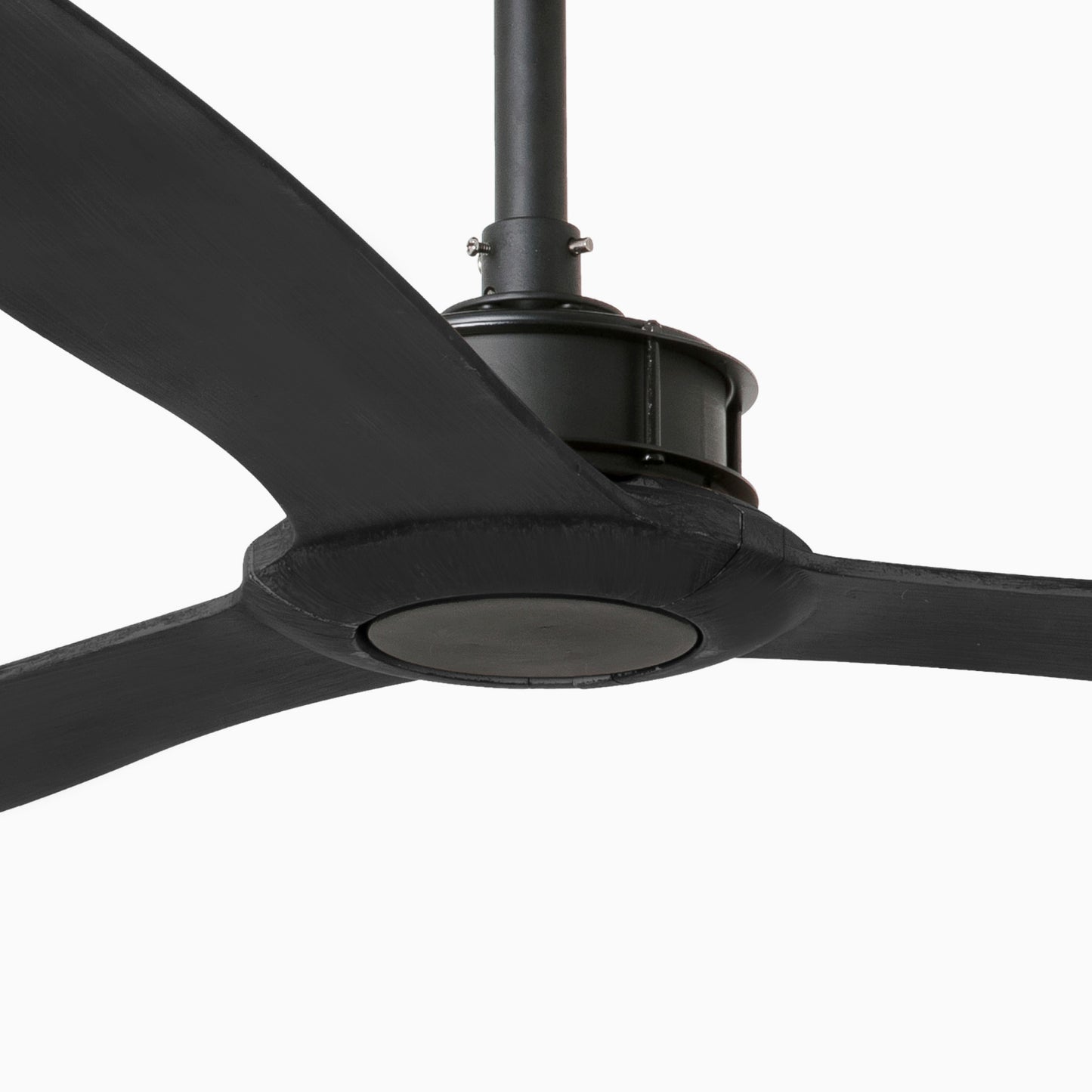 JUST FAN XL modern 3-blade ceiling fan in matte black finish, 1780mm diameter